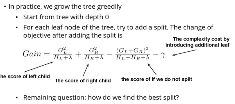 Greedy Learning of the Tree