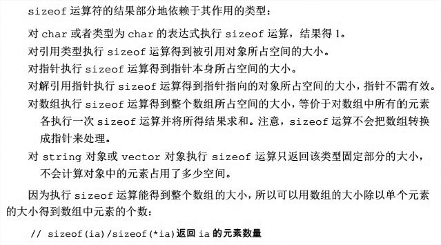 sizeof运算符的结果